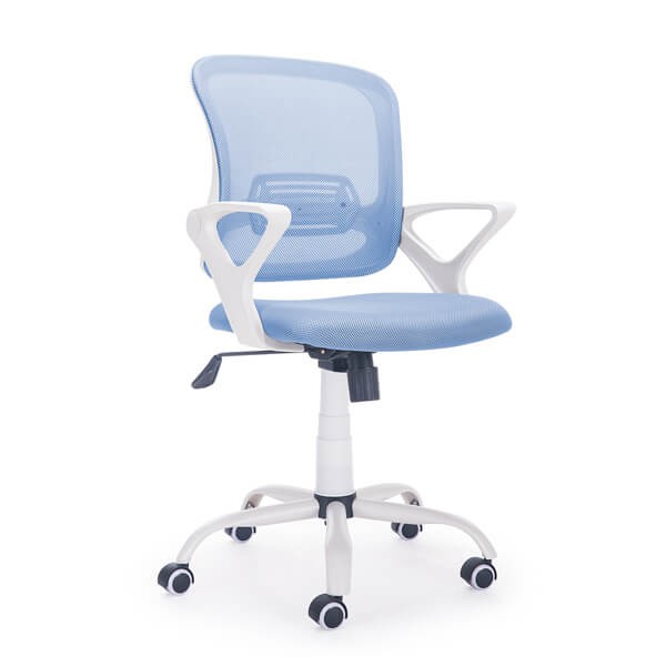 Silla escritorio Siba azul-blanco - Muebles Polque. Tienda de Muebles en  Pamplona y Online.