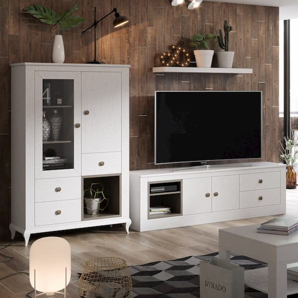 mueble de tv - muebles polque - venta online- tienda muebles pamplona
