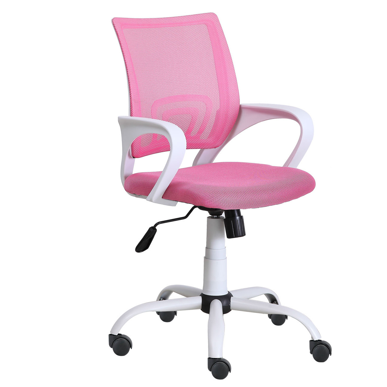 Silla escritorio Giovani rosa - Muebles Polque. Tienda de Muebles en  Pamplona y Online.