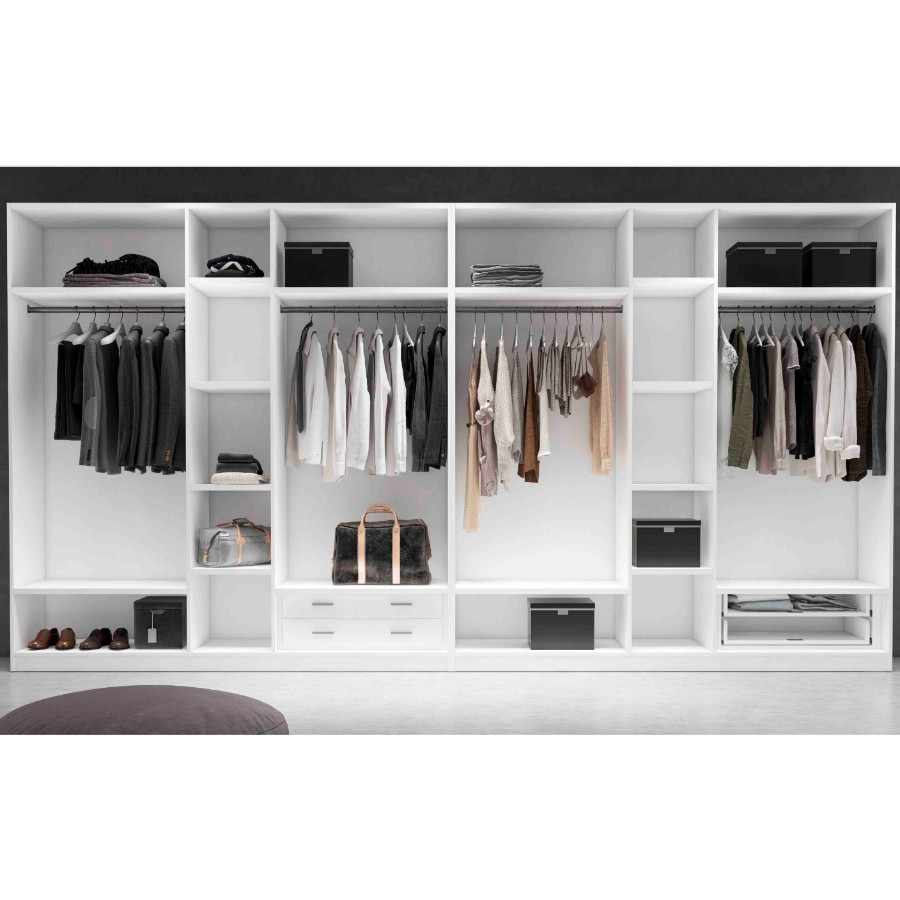 vestidor blanco - Muebles Polque - y online