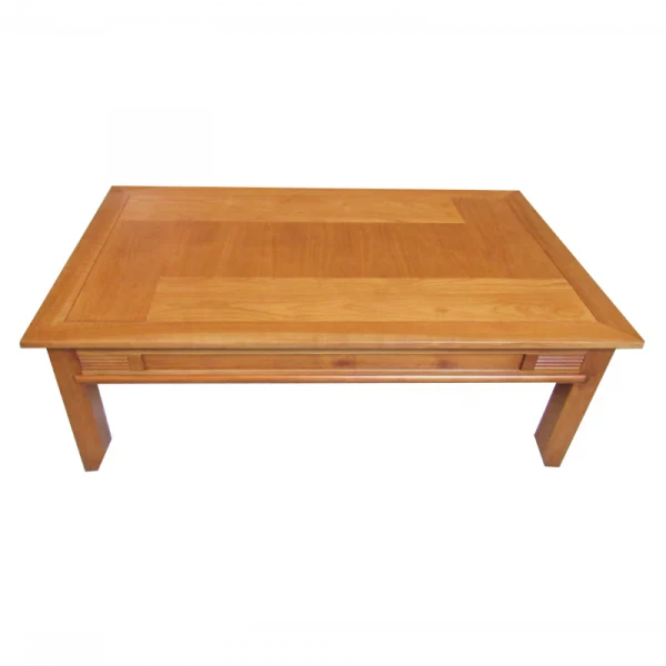 mesa de centro madera maciza