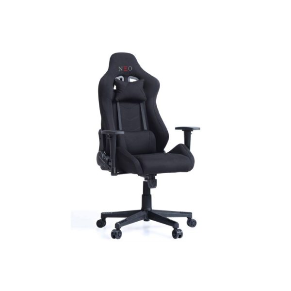 silla gamer negra