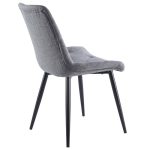 silla gris