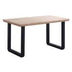 mesa de comedor extensible roble