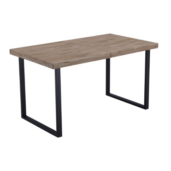 mesa de roble extensible