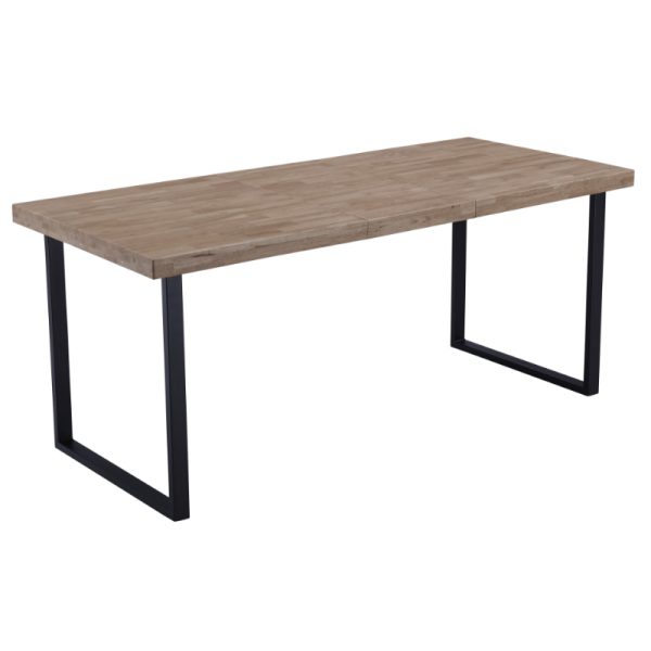 mesa de roble extensible