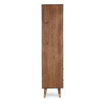 librería rústico de madera