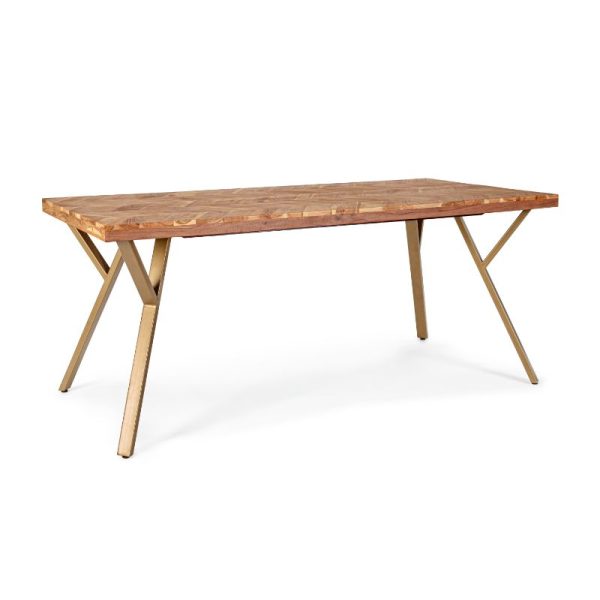 mesa rústica de madera