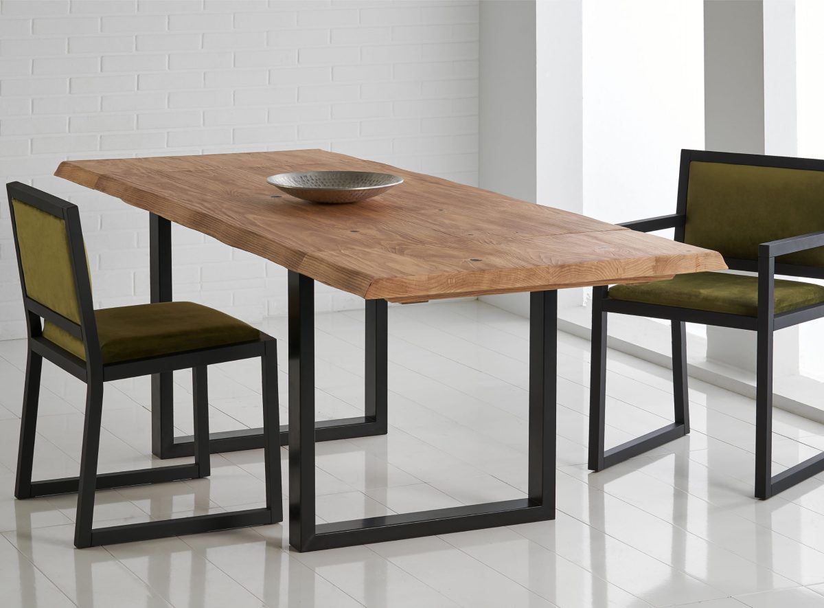 mesa comedor madera maciza muebles polque