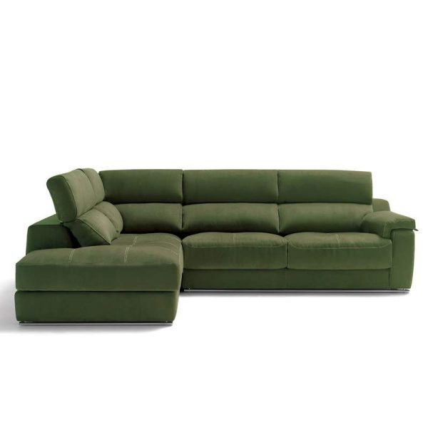 sofá verde muebles polque