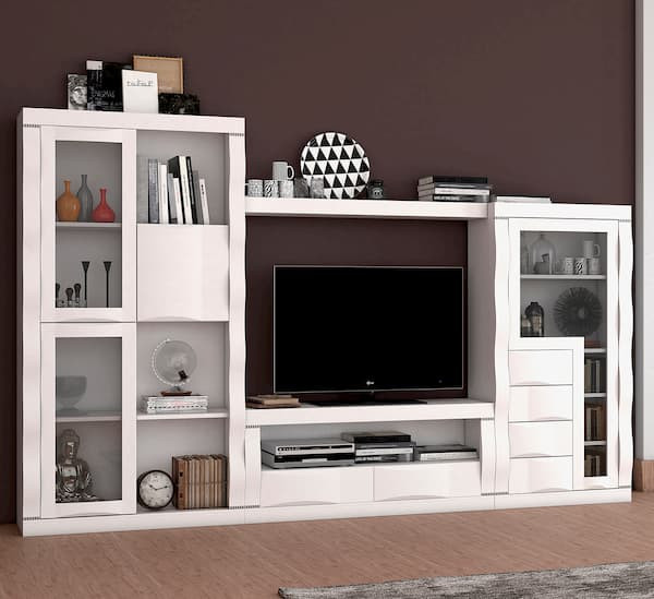 Mueble salón blanco San Marino