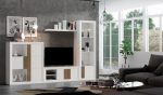 Mueble salón blanco Harald
