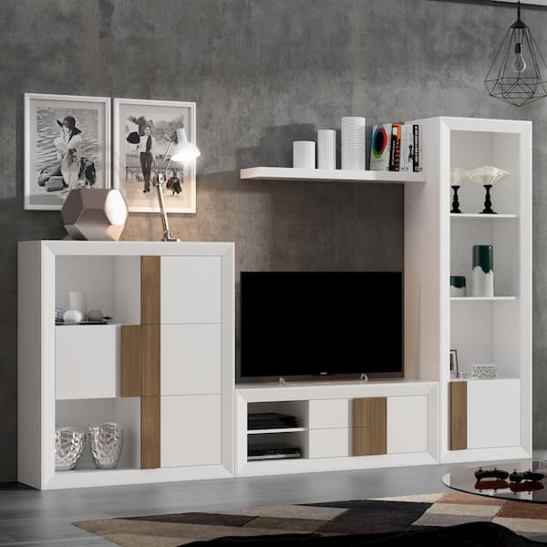 Mueble salón blanco Harald