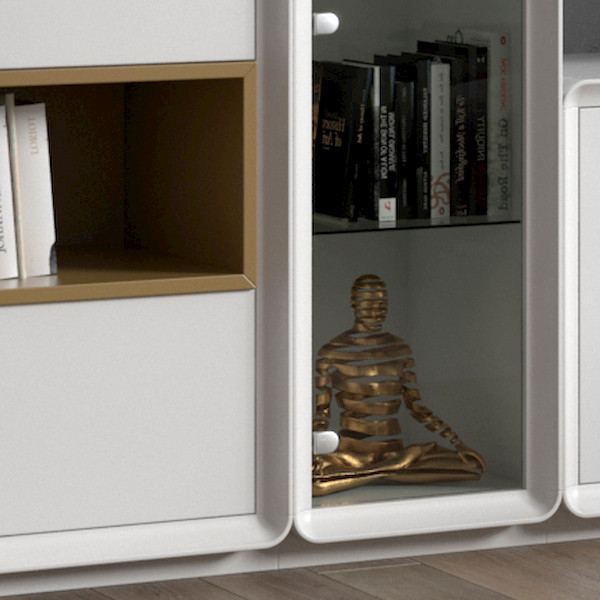 Mueble salón blanco Vía Láctea