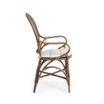 Silla comedor de mimbre Loren