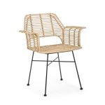 Silla comedor de mimbre Lord