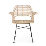 Silla comedor de mimbre Lord