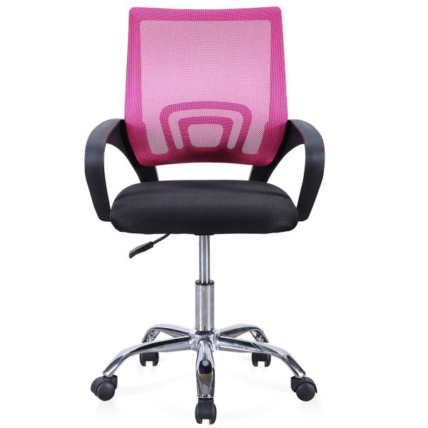 Silla escritorio Gica rosa