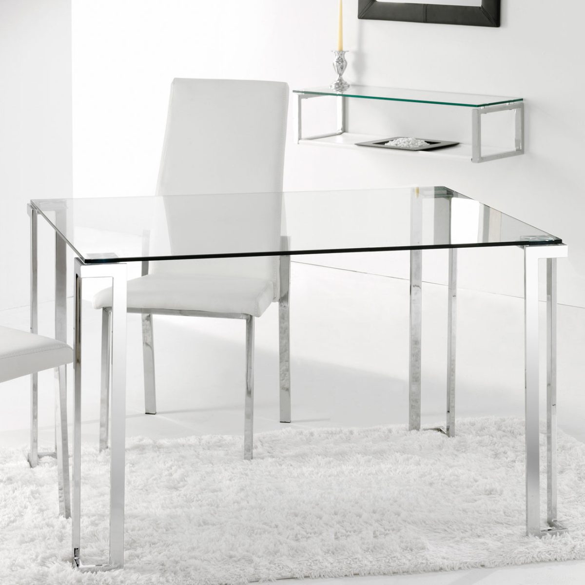 Mesa de cristal vincent