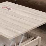 Mesa de centro elevable 80*80 lisa Pufs
