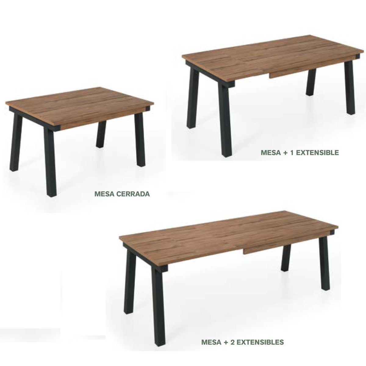 Mesa de Comedor extensible Roterdam