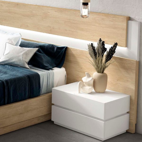 dormitorio moderno frida roble