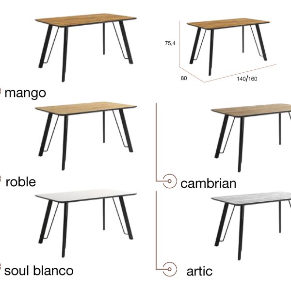 Mesa de comedor Dyer