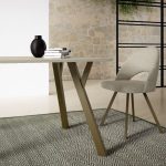 mesa curvada moderna