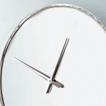 Detalle Reloj-espejo Redondo Acero inox Muebles Polque