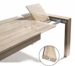Mesa de comedor extensible Ares lisa