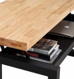 mesa de centro elevable muebles polque