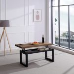 mesa de centro elevable muebles polque