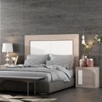 mesita noche ecomadera roble y lacado muebles polque