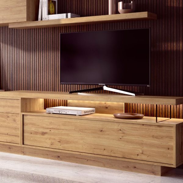 mueble de tv moderno madera