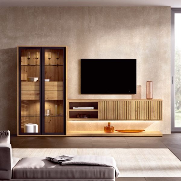 mueble de salón listones