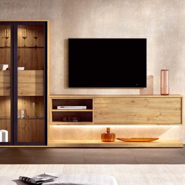 mueble de salón madera