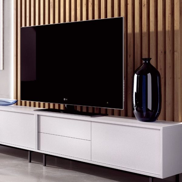 mueble tv listones