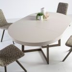 MESA COMEDOR redonda extensible