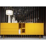 separador de ambientes listones de madera